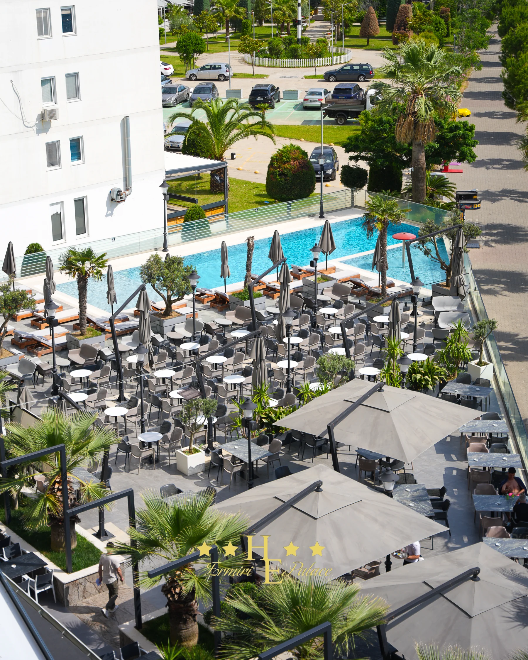 Ermiri Palace outdoor pool